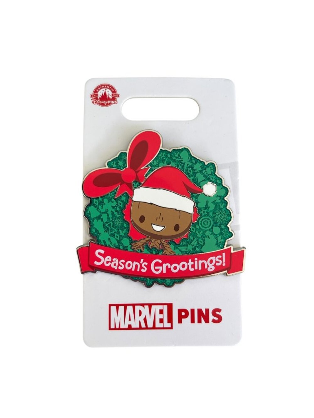 Disney Marvel Guardians of the Galaxy Groot Season’s Grootings Holiday Pin